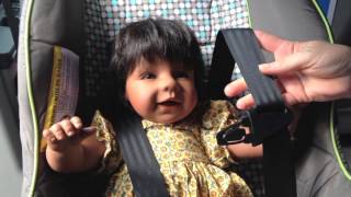 TxDOT Tutorial: Properly installing and securing a rear-facing car seat