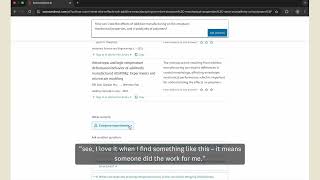 ScienceDirect AI - Compare Experiments