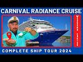 Carnival Radiance Complete Ship Tour (with turn-by-turn navigation)