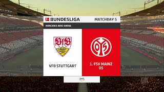 FIFA 22 | VFB Stuttgart vs 1.FSV Mainz 05 - Mercedes-Benz Arena | Full Gameplay