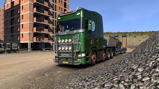 ETS2 1.51 Hauling a Rock Bucket Volvo SPN P T SEG from Edirne to Varna