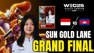 CHEL Sun Gold Lane Gameplay | IESF 2025 Women's Grand Final