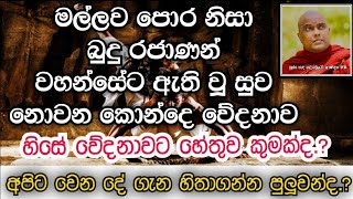 බුදු රජාණන් වහන්සේටත් වැලැක්විය නොහැකි වූ කර්ම විපාක |ධර්ම දේශනා |Dhamma Sermon