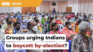 Certain groups urging Indians to boycott by-election, says DAP man