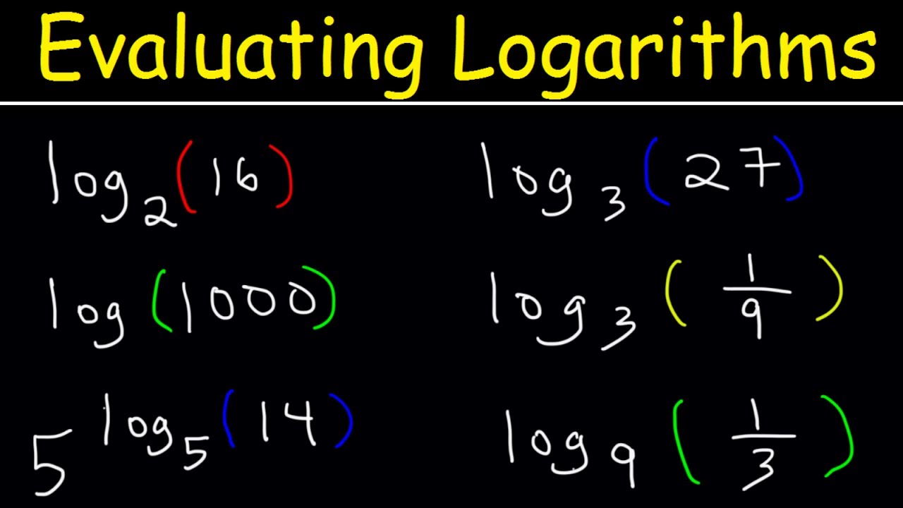 Logarithms The Easy Way Youtube Logarithms The Easy Way Youtube