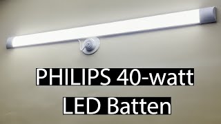 PHILIPS 40-watt LED Batten Tubelight Review| Best 40 Watt Batten Led