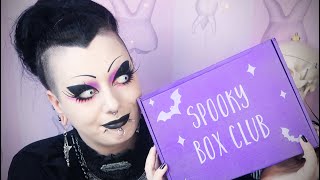 Spooky Box Club - Health Goth Unboxing! | Toxic Tears