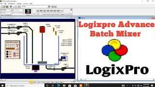 EP 12 LogixPro Advance Batch Mixer | PLC Programming for Beginners | Automation for Beginners