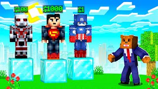 New Auction Mode In Minecraft Superhero Creator