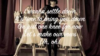 Kimbra - Settle Down Karaoke / Instrumental (With Lyrics!)