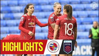 Highlights | Reading 1-2 Manchester United Women | FA Women's Super League