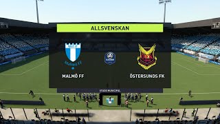 FIFA 22 | Malmö FF vs Östersunds FK - Allsvenskan | Gameplay
