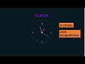 Javascript Clock | CSS Neumorphism Working Analog Clock UI Design (Part 1)