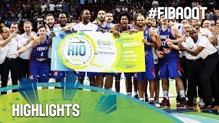 Canada v France - Highlights - Final - 2016 FIBA Olympic Qualifying Tournament - Philippines