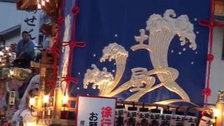 成田祇園祭'16 初日 表参道 土屋と成田山と本町の山車