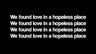 Rihanna - We Found Love Lyrics