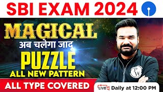 SBI PO & Clerk 2024 | Puzzle Reasoning | All New Pattern Puzzles | Reasoning by Arpit Sir #5