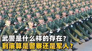 武警部队是什么样的存在？究竟是警察还是军人？【这个真阔以】