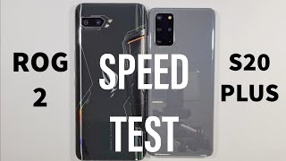 Asus Rog Phone 2 vs Samsung S20 Plus Speed Test