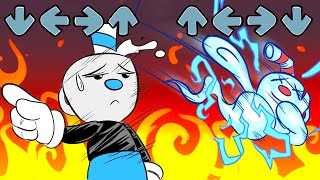 FNF Cuphead Story: Life story Cuphead in Friday Night Funkin be like | Life Cuphead X FNF