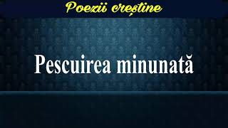 Pescuirea minunată - Poezii creştine