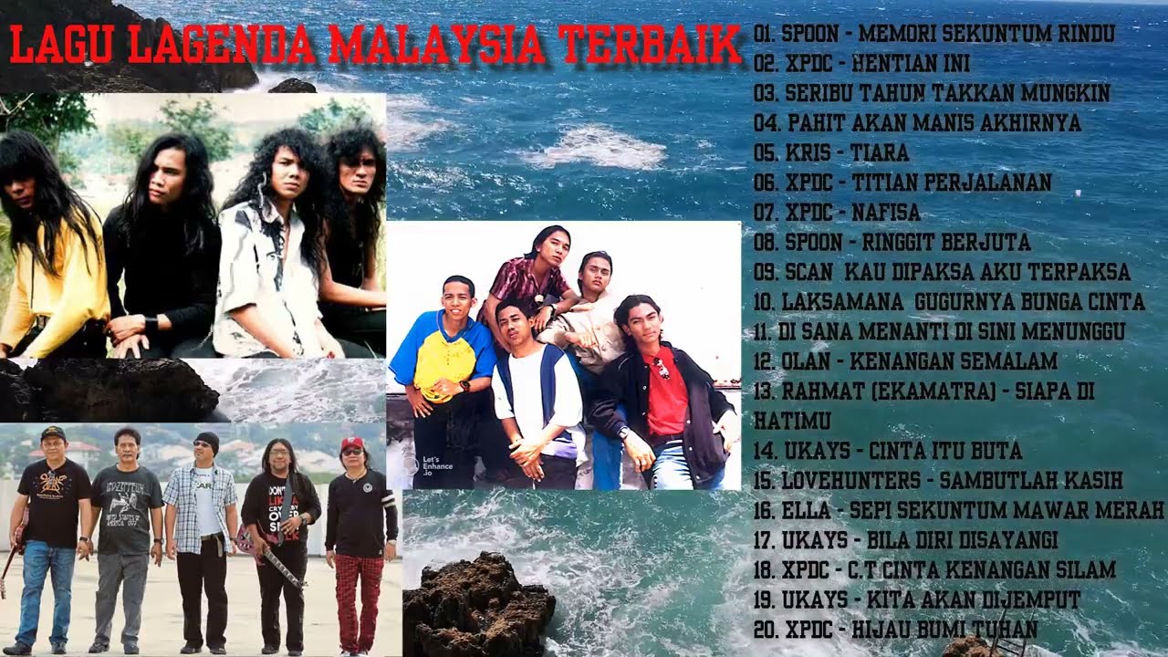 Lagu Malaysia Terbaik Rock Slow Full Album Nostalgia 90an Spoon, Xpdc ...