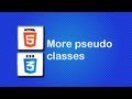 HTML5 and CSS3 Beginner Tutorial 24 - More pseudo classes