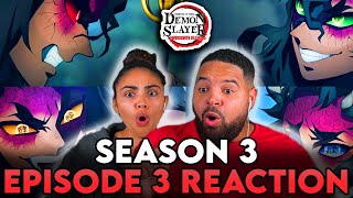 UPPER MOON 4 AND 5 ARE A PROBLEM! | Demon Slayer Season 3 Episode 3 Reaction