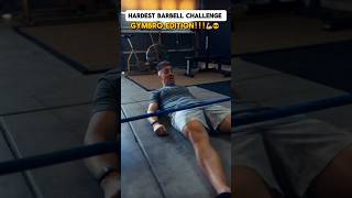 GYMBRO HARDEST BARBELL CHALLENGE!!! #shortsfeed #shorts #gym #gymlife