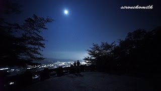 【HD】福島の夜景 信夫山第二展望台 磐梯吾妻スカイライン (Shot on Sony α7S)