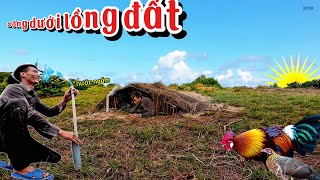 SINH TỒN NƠI HOANG DÃ XÂY DỰNG NƠI TRÚ ẨN DƯỚI LỒNG ĐẤT | I BUILD AN UNDERGROUND SHIELD