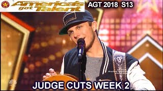 Hunter Price sings Original song America's Got Talent 2018 Judge Cuts 2 AGT