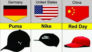 Popular Cap Brands from different countries | most famous caps in the world #caps_brands #Data_Panel