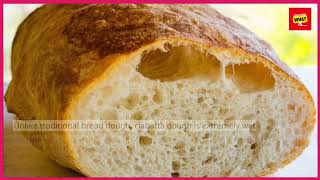 What is the charm of Italian ciabatta bread and its rustic texture