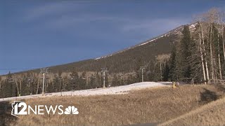 Disappointment over lack of Flagstaff snow