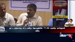 புதுச்சேரி மக்களவைத் தேர்தலில் 81.57% வாக்குகள் பதிவாகியுள்ளது : தேர்தல் ஆணையம்