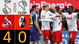 1. FC Köln - SC Freiburg 4:0 | Top oder Flop?