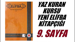 Yeni Elifba - Sayfa 9