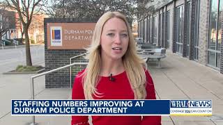 Staffing numbers improving at Durham Police Department