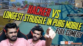 HACKER Vs longest struggle in pubg mobile l ShreeMan LegenD