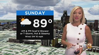 Philadelphia Weather: Hot, Steamy Sunday