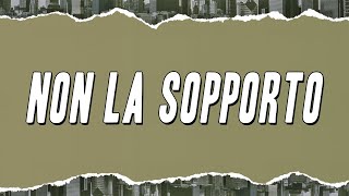 Papa V - Non la sopporto ft. Artie 5ive, Fritu (Testo)