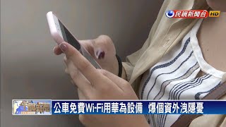 新北公車Wi-Fi用華為設備 個資恐外洩－民視新聞