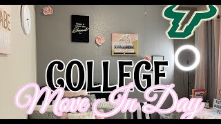 College Move In Day 2020 | USF| ALMOST GONE WRONG🤬