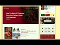 Build A Responsive Christmas Website Design using HTML CSS and JavaScript