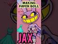 🤡DIGITAL CIRCUS - making 💕JAX🐰 *pApEr dOlL* by ARTY PIE 🥧 #handmade #artchallenge #anime #Japan