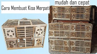 Cara Membuat Kisa Merpati #kiso #kandangmerpati #merpati #tutorial #keterampilan