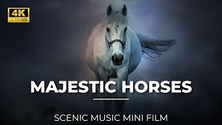 MAJESTIC HORSES 4K UHD MINI FILM - One of The Many Beautiful Creatures Roaming Wild on this Earth