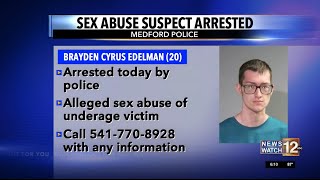 Medford man arrested for sex abuse against minor