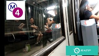 Voyage entre Saint Germain des Prés et Montparnasse Bienvenue ligne 4 MP89